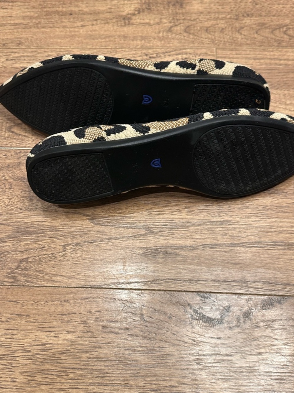 Rothy’s Leopard Print Knit Ballet Flats - 8.5W - Picture 4 of 9